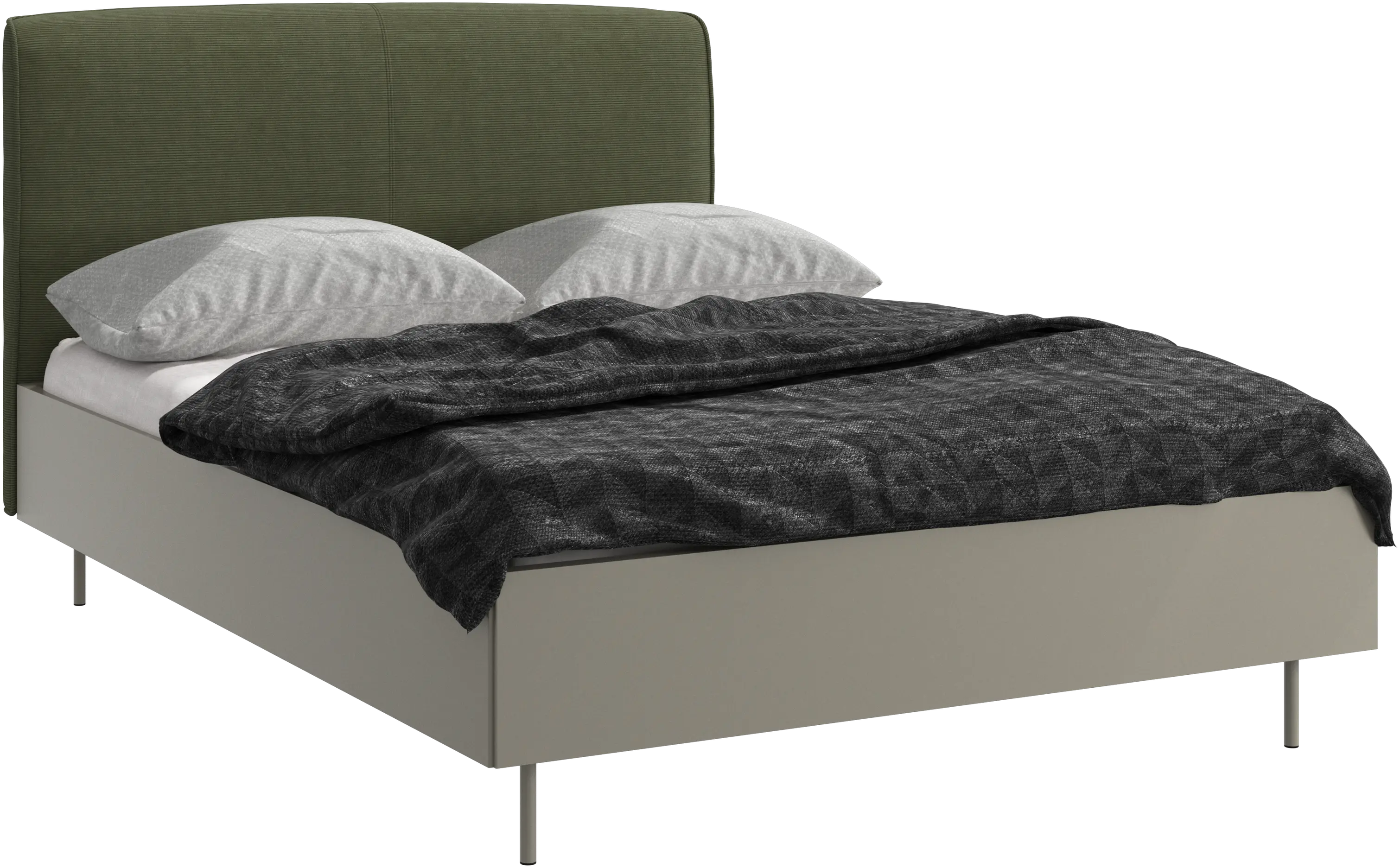 Boconcept 総レザー 定価50万 MEZZO マットレス付 ベッド下収納 Boconcept 総レザー 定価50万 MEZZO ベッド下収納